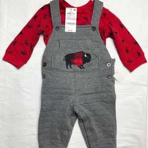 Overall 2 Piece Matching Set for Baby Boys